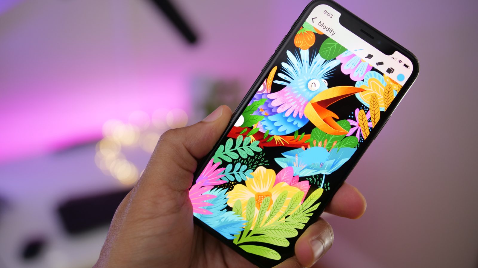 Procreate Pocket (payant) sur iPhone