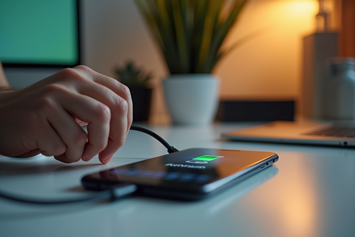 smartphone endommagé