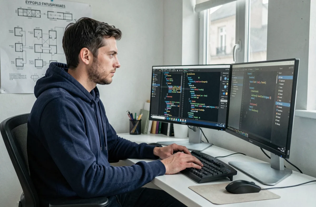 Développeur web spécialisé Symfony dans les locaux d'INODIA à Lamballe-Armor