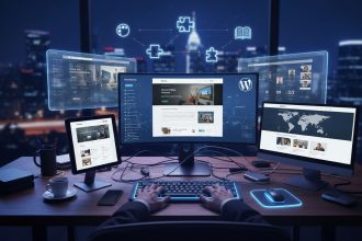 Maintenance d'un site WordPress avec des outils et des graphiques